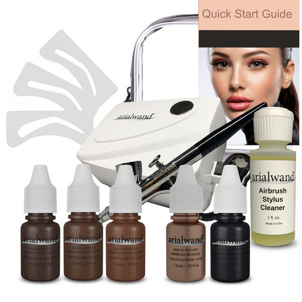 Essential Airbrush Makeup Kit - DEEP