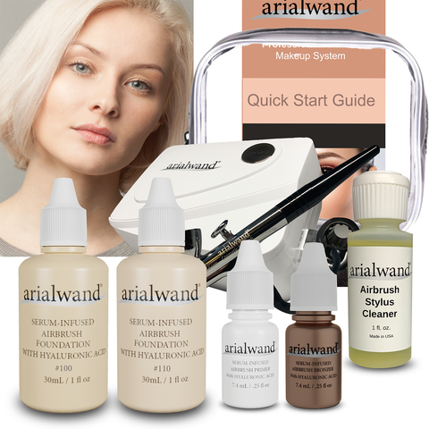 Pro Airbrush Makeup Kit - DEEP – arialwand