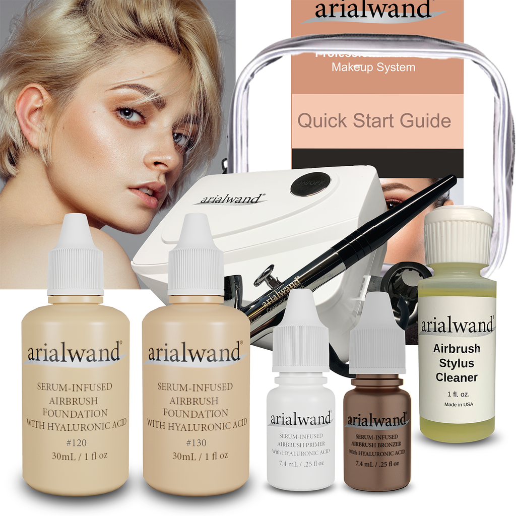 Airbrush Makeup Kit, Foundation, Eyeshadow, Airbrush Kit