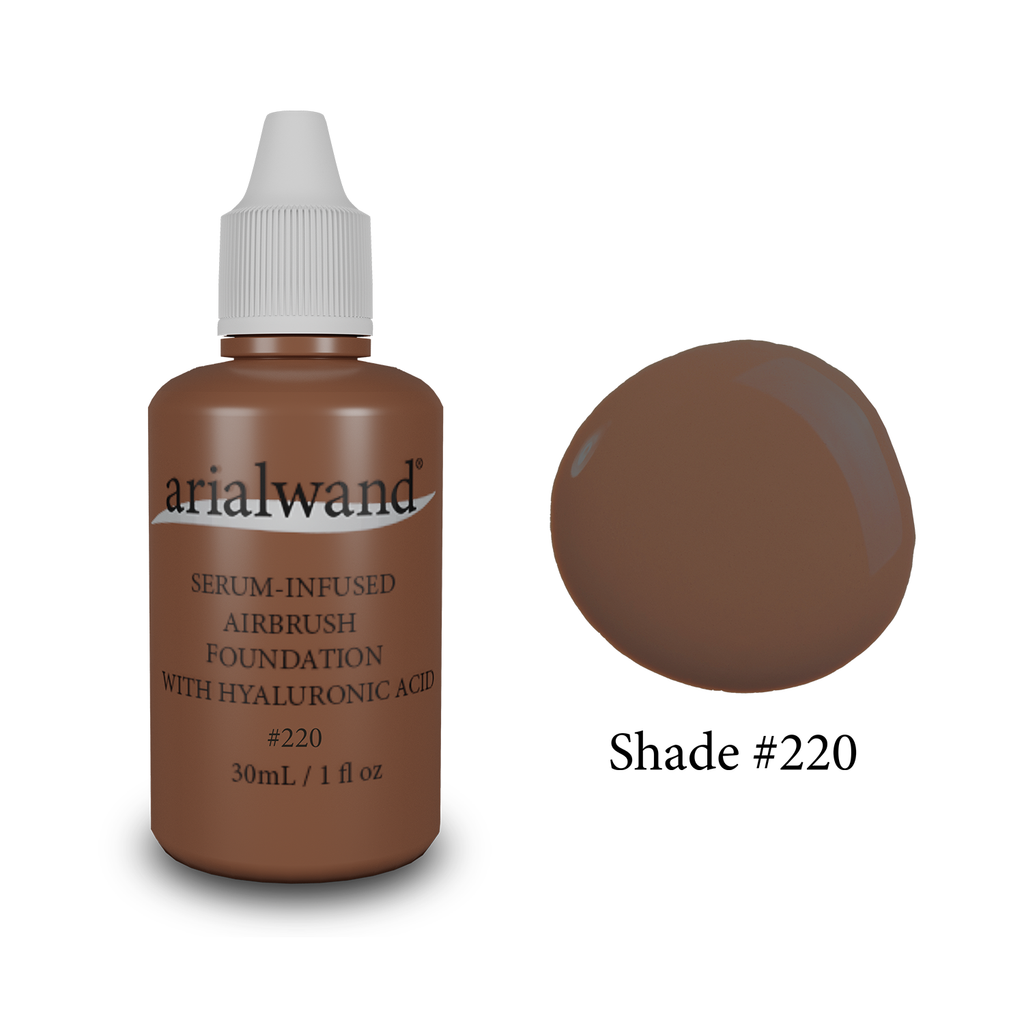 Shade 190, Airbrush Foundation with Hyaluronic Acid – arialwand