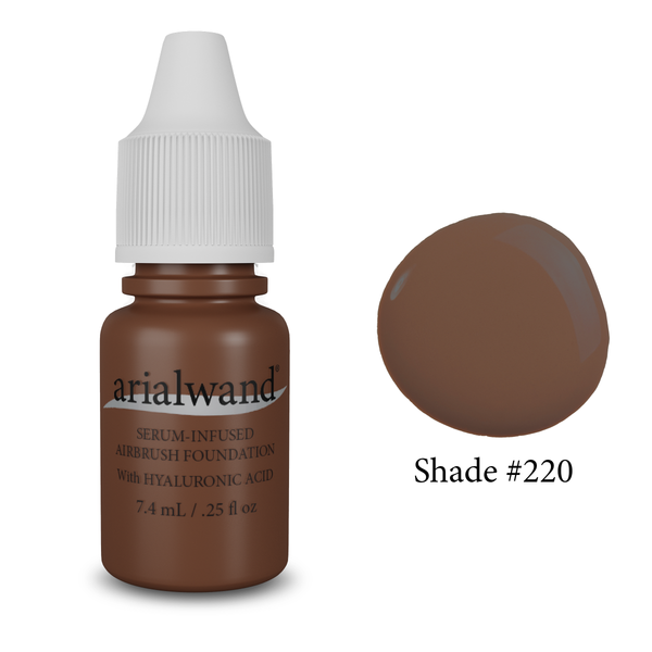 Shade 220, Airbrush Foundation with Hyaluronic Acid